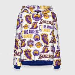 Женская толстовка 3D Lakers logo