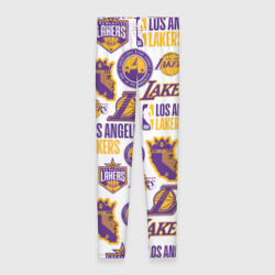 Леггинсы 3D Lakers logo