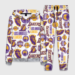 Мужской костюм 3D Lakers logo