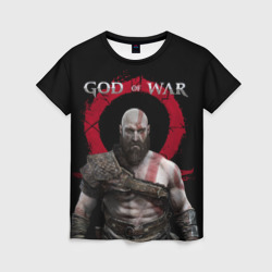 Женская футболка 3D God of War