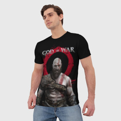 Мужская футболка 3D God of War - фото 2