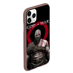 Чехол для iPhone 11 Pro Max матовый God of War - фото 2