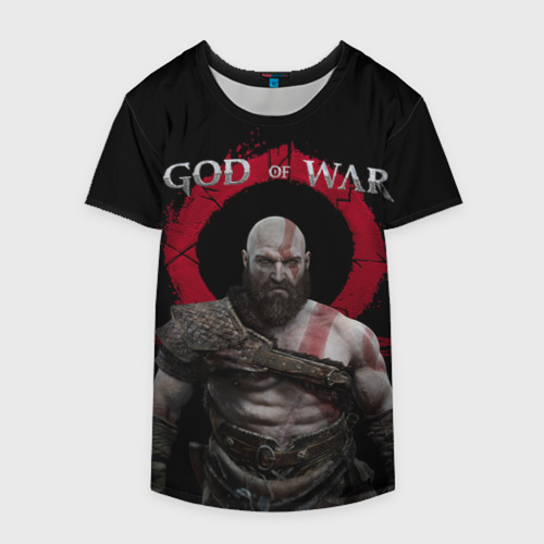 Накидка на куртку 3D God of War, цвет 3D печать - фото 4