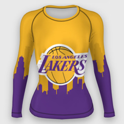 Женский рашгард 3D Los Angeles Lakers