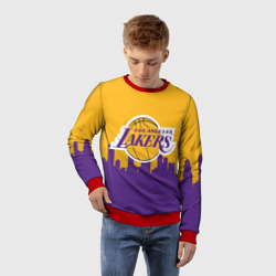 Детский свитшот 3D Los Angeles Lakers - фото 2