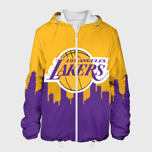 Мужская куртка 3D Los Angeles Lakers, цвет 3D печать