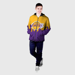 Мужская куртка 3D Los Angeles Lakers - фото 2