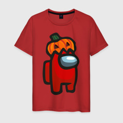 Мужская футболка хлопок Halloween is Among Us