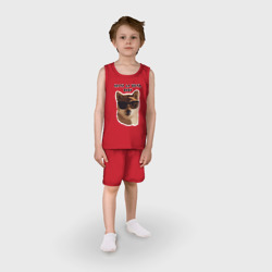 Детская пижама с шортами хлопок Собакен Арни - фото 2