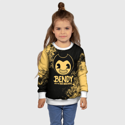 Детский свитшот 3D Bendy And The Ink Machine, цвет 3D печать - фото 7