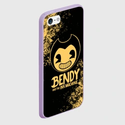 Чехол для iPhone 5/5S матовый Bendy And The Ink Machine - фото 2
