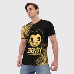 Мужская футболка 3D Bendy And The Ink Machine - фото 2