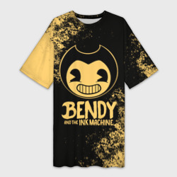 Платье-футболка 3D Bendy And The Ink Machine