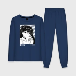 Женская пижама с лонгсливом хлопок Пилот модуля 02 - Аска