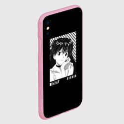 Чехол для iPhone XS Max матовый Пилот моделя 02 - Аска. 3D - фото 2