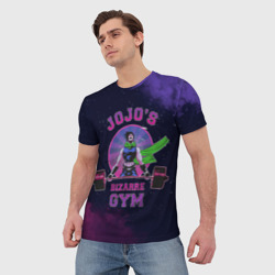 Мужская футболка 3D JoJo’s Bizarre Adventure Gym - фото 2