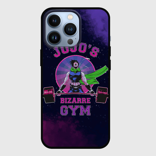Чехол для iPhone 13 Pro JoJo’s Bizarre Adventure Gym, цвет черный