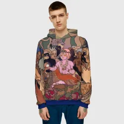 Мужская толстовка 3D Bring me the horizon art - фото 2