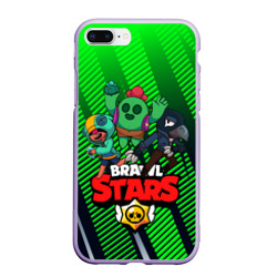 Чехол для iPhone 7Plus/8 Plus матовый Brawl stars компания