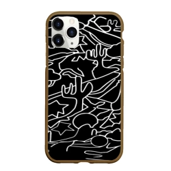 Чехол для iPhone 11 Pro Max матовый Mexican road