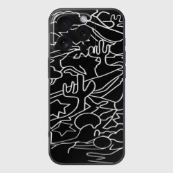 Чехол для iPhone 16 Pro силиконовый с защитой камеры Mexican road