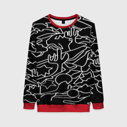 Женский свитшот 3D Mexican road