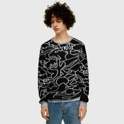 Мужской свитшот 3D Mexican road - фото 2