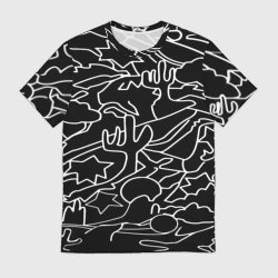 Мужская футболка 3D Mexican road