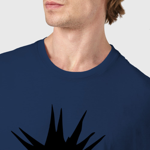 Мужская футболка хлопок Король и Шут, цвет темно-синий - фото 6