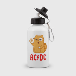 Бутылка спортивная AC/DC rock cat