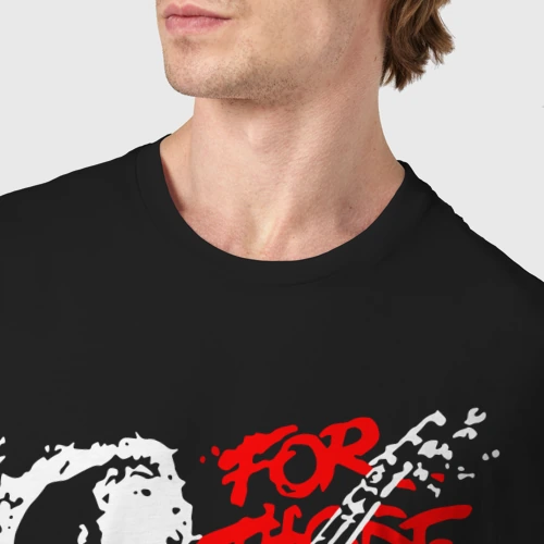 Мужская футболка хлопок с принтом AC/DC - Angus Young, фото #4