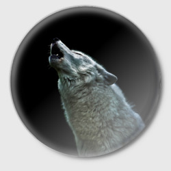 Значок Воющий волк
