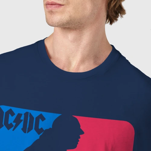 Мужская футболка хлопок с принтом AC/DC Angus, фото #4