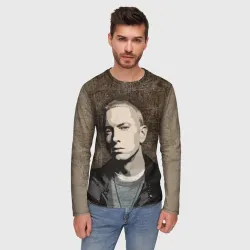 Мужской лонгслив 3D Eminem - фото 2