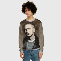 Мужской свитшот 3D Eminem - фото 2