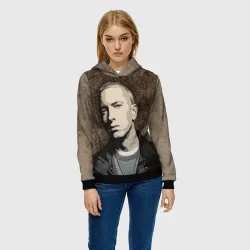 Женская толстовка 3D Eminem - фото 2