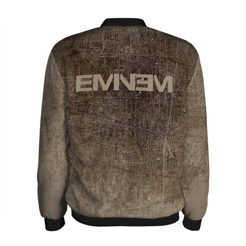 Мужской бомбер 3D Eminem, цвет черный - фото 2