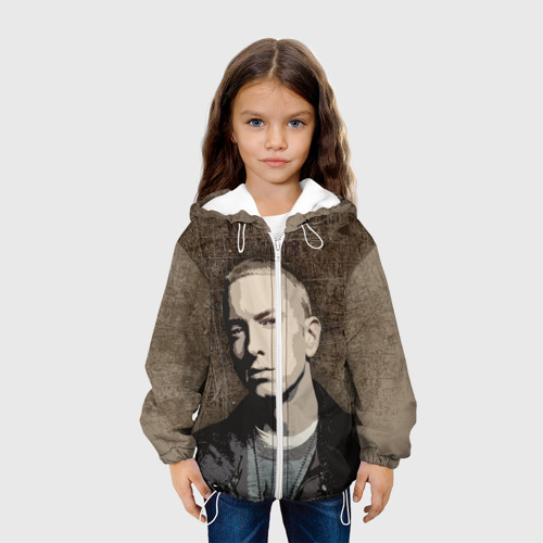 Детская куртка 3D Eminem, цвет белый - фото 4