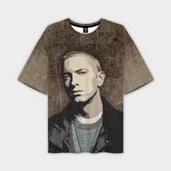 Мужская футболка oversize 3D Eminem