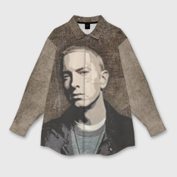 Мужская рубашка oversize 3D Eminem