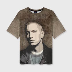 Женская футболка oversize 3D Eminem