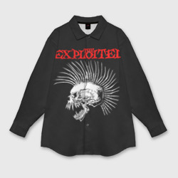 Мужская рубашка oversize 3D The Exploited