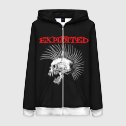 Женская толстовка 3D на молнии The Exploited