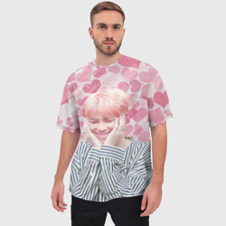 Мужская футболка oversize 3D BTS - фото 2