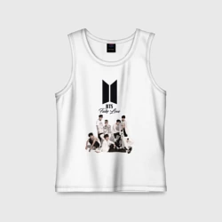 Детская майка хлопок BTS - young boys