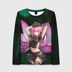 Женский лонгслив 3D Лотос Zero Two -  Darling in the Franxx