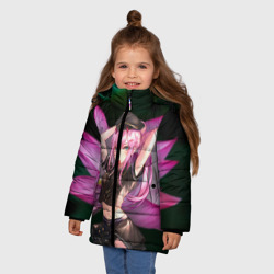 Зимняя куртка для девочек 3D Лотос Zero Two - фото 2