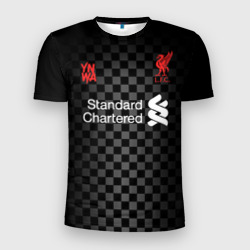 Liverpool резервная 20-21 – Мужская футболка 3D Slim с принтом купить со скидкой в -9%