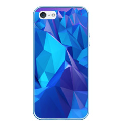 Чехол для iPhone 5/5S матовый Neon crystalls