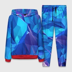 Женский костюм с толстовкой 3D Neon crystalls